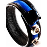 Generique Cockring Cuir Bleu